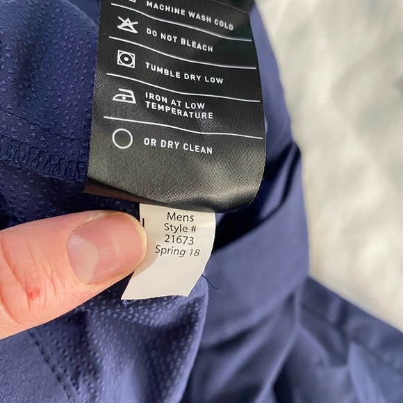 Men's QORtec Flyweight Stretch Boardshort Regular Fit Dark Blue UVF50-35x11 - Picture 4 of 7